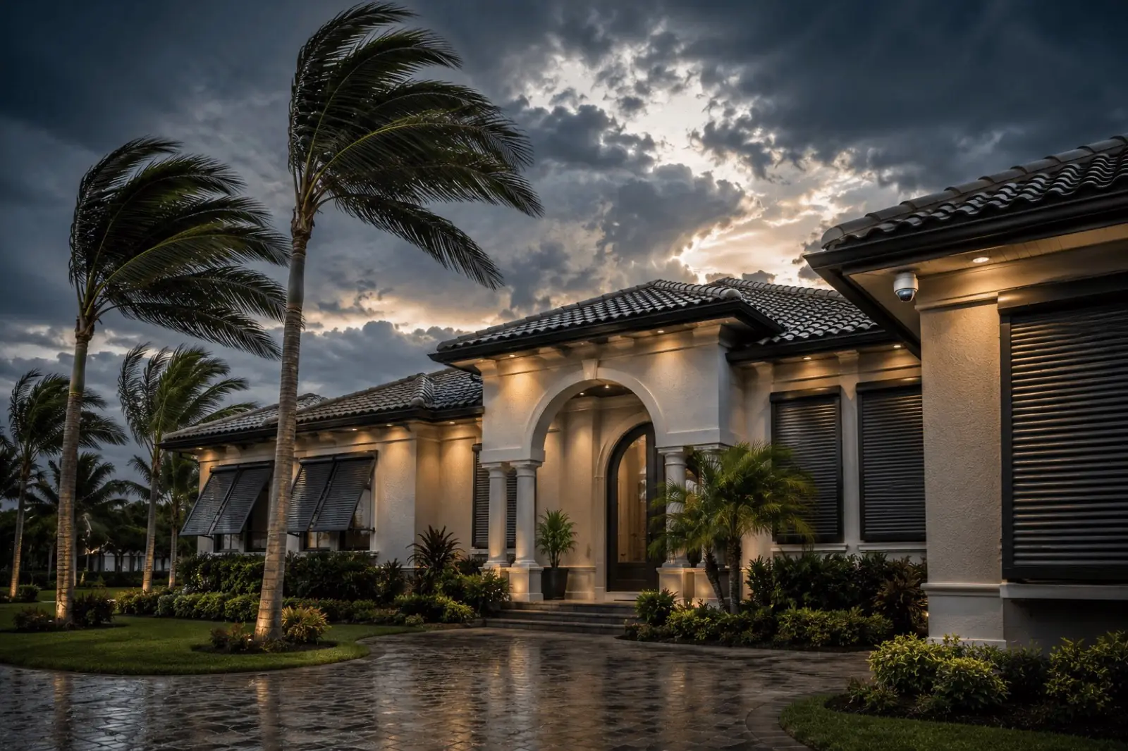 Storm-ready home security in South Florida